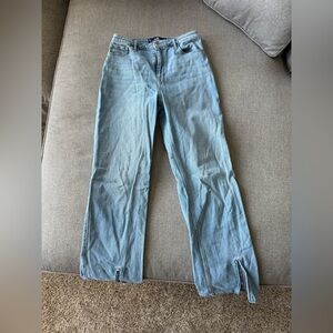 Hollister Women's Flare Jeans in Light Blue